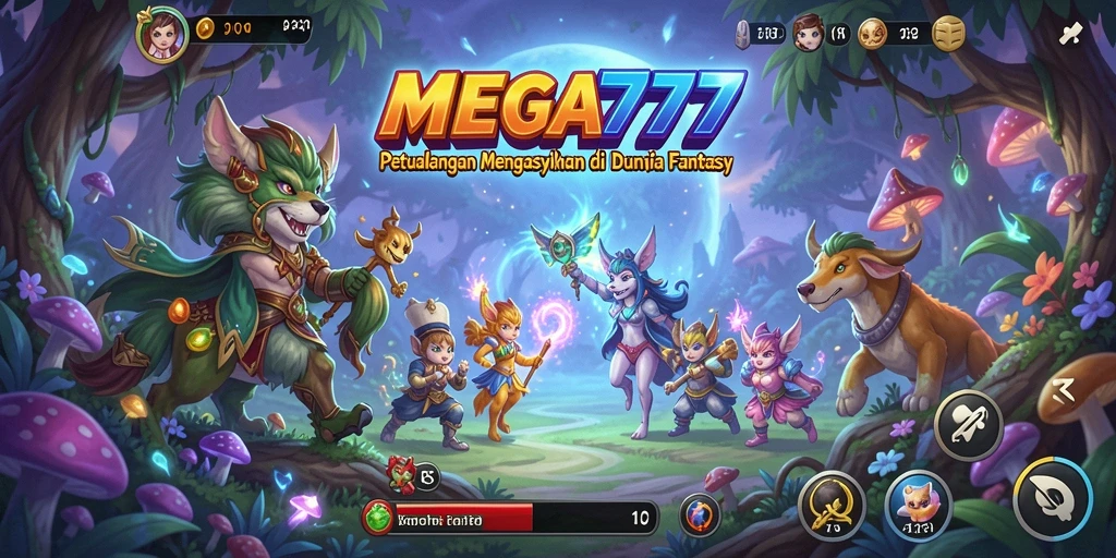 Gameplay menarik MEGA777 di dunia fantasi penuh warna.
